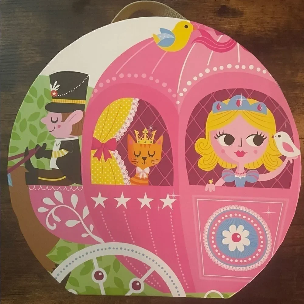 Janod Princess Coach Giant Floor Puzzle NIB( Sealed)￼